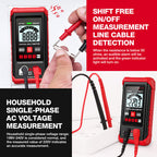 Fully automated intelligent digital multimeter with anti-burning