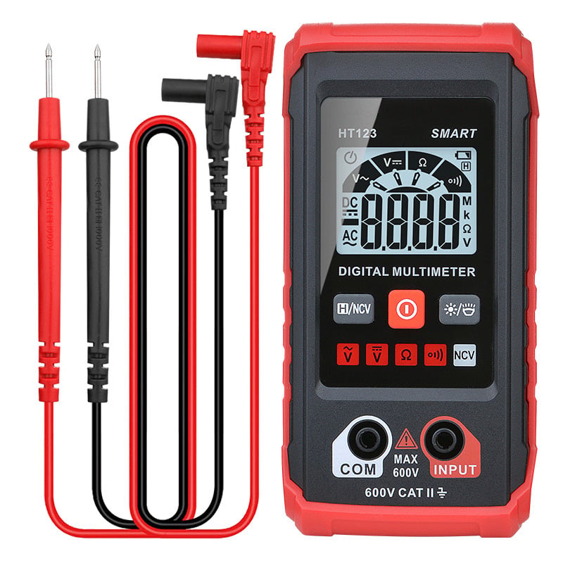 Fully automated intelligent digital multimeter with anti-burning