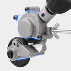 Electric drill for cutting metal sheets