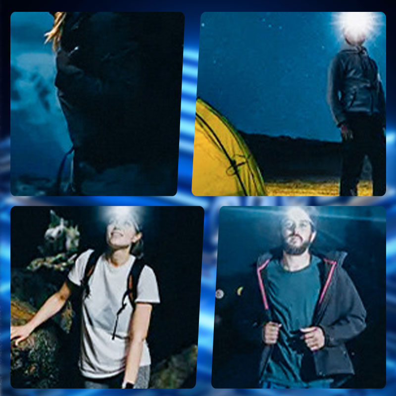 Smart adjustable rechargeable sensor headlamp
