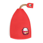 Creative retractable, cute car keychain case with large capacity