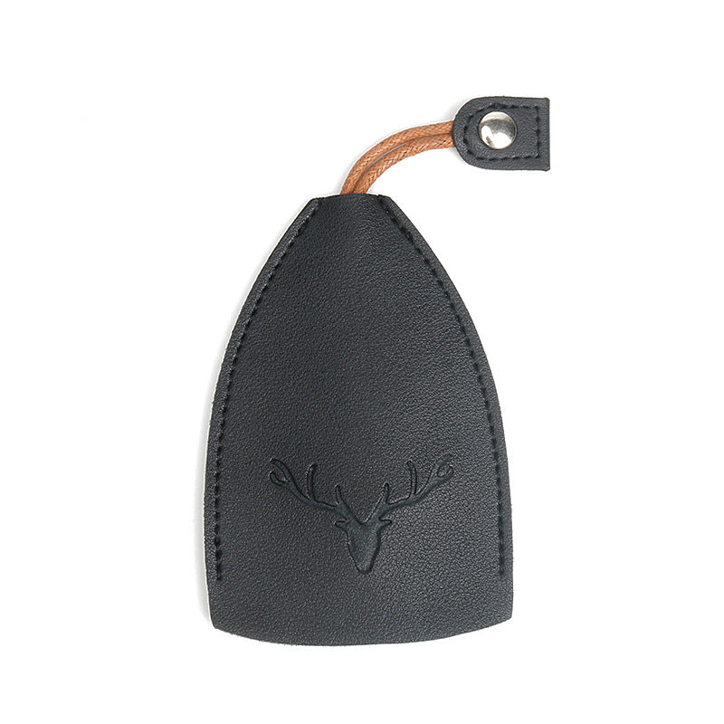 Creative retractable, cute car keychain case with large capacity