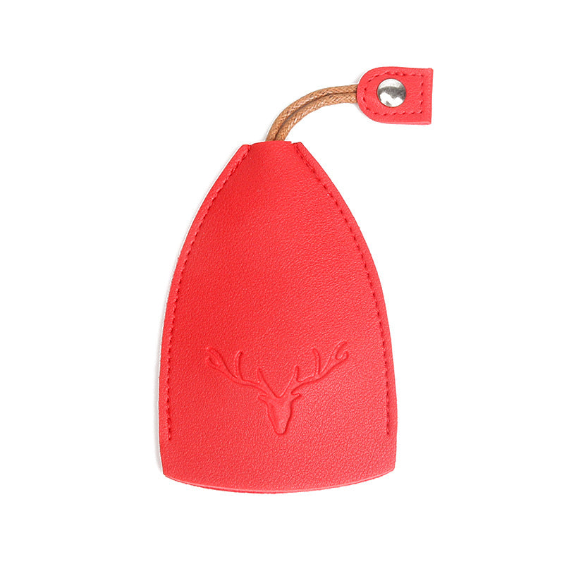 Creative retractable, cute car keychain case with large capacity