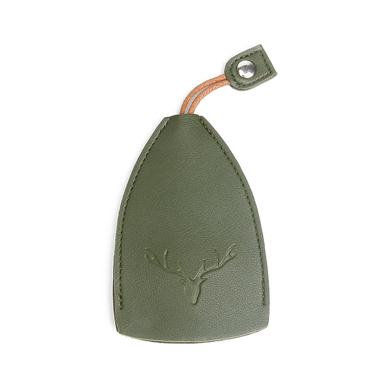 Creative retractable, cute car keychain case with large capacity