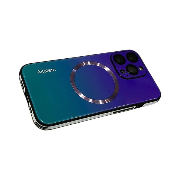 Gradient bag with magnetic for iPhone