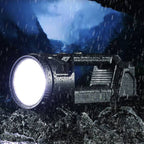 Super Bright Double Head Spotlight portable flashlight