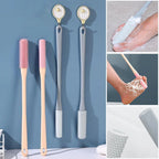 Cleaning brush for toe split