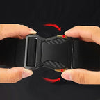 Men's belt with adjustable comfort