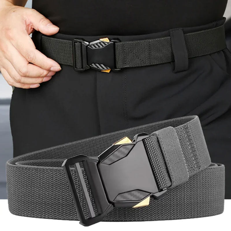 Men's belt with adjustable comfort