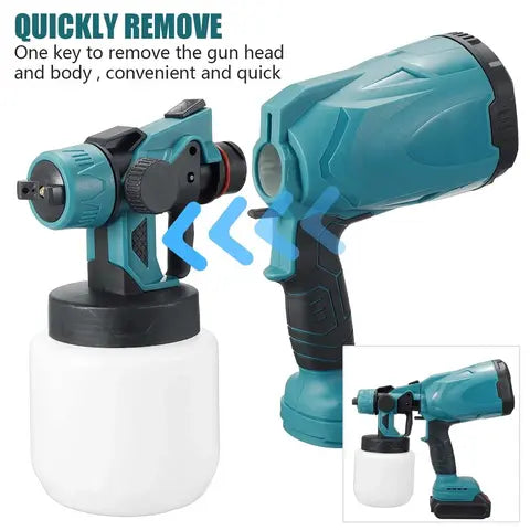 Battery-powered high-pressure sprayer