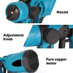 Battery-powered high-pressure sprayer