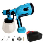 Battery-powered high-pressure sprayer