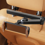 Tablet holder for headrest in car