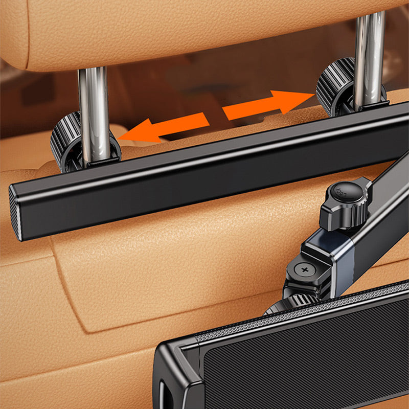 Tablet holder for headrest in car