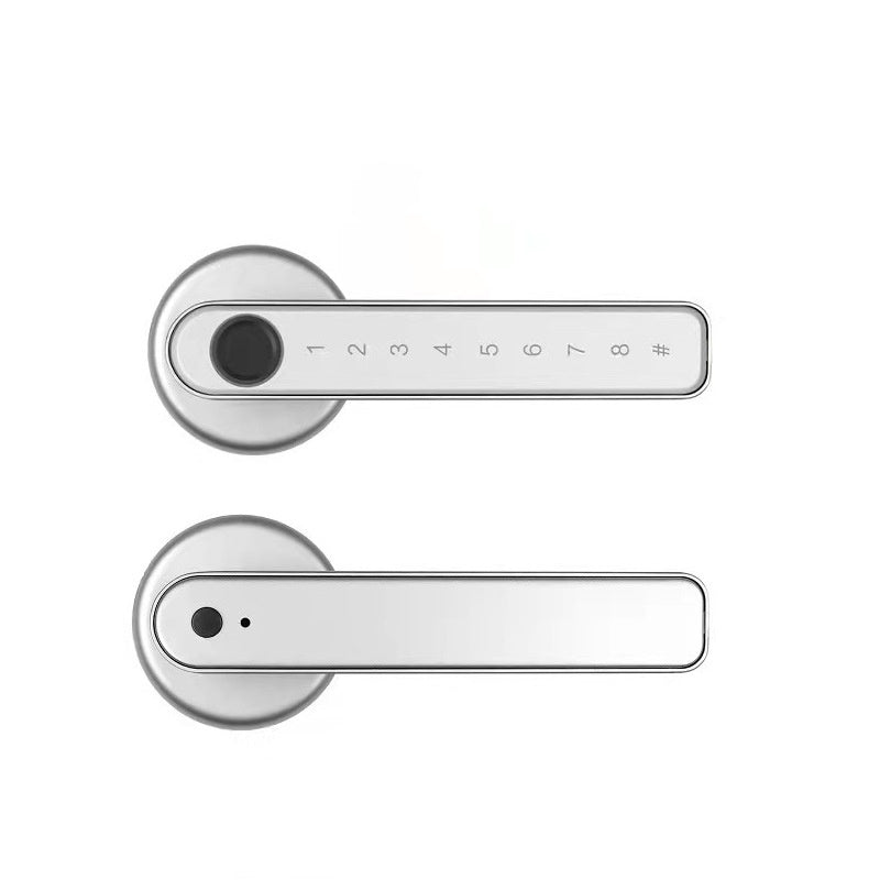 Fingerprint Smart door lock handle with Bluetooth APP control