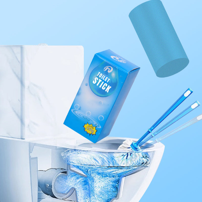 Effective concentrated descaling stick for toilet cleaning