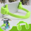 Thumbs up holder for mobile phone