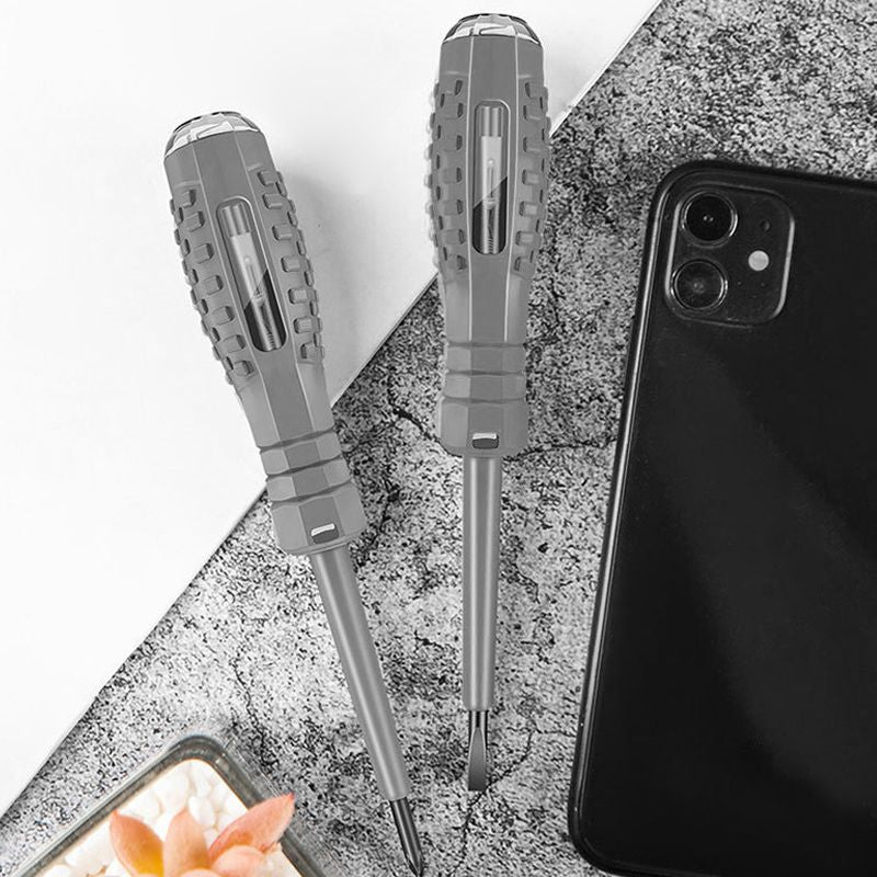 2-in-1 strong magnetic screwdriver with high torque Electricity detector