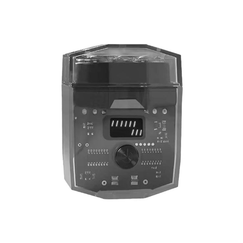 Transparent Mini Electric Razor with Low Noise Level