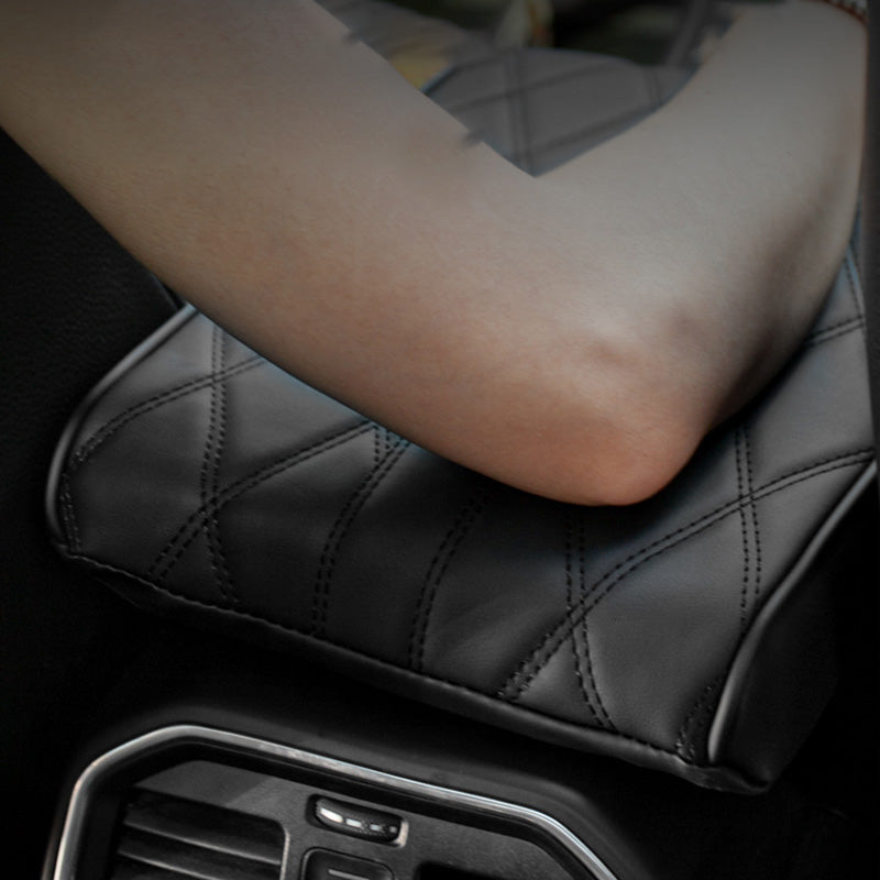 Memory foam center console cover for car