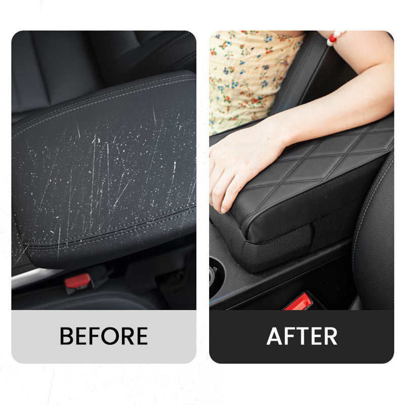 Memory foam center console cover for car