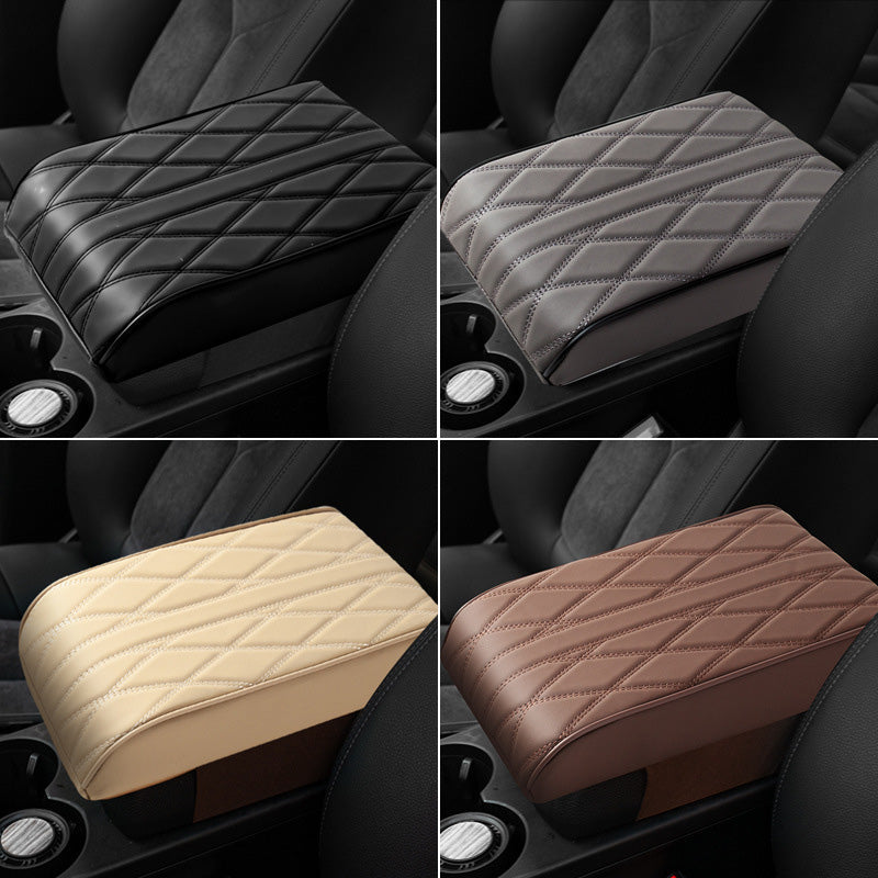 Memory foam center console cover for car