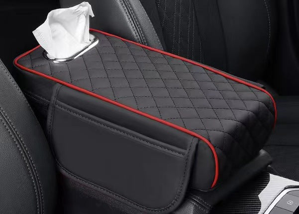 Memory foam center console cover for car