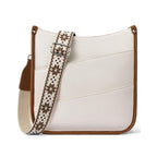 Versatile leather crossbody bag for women