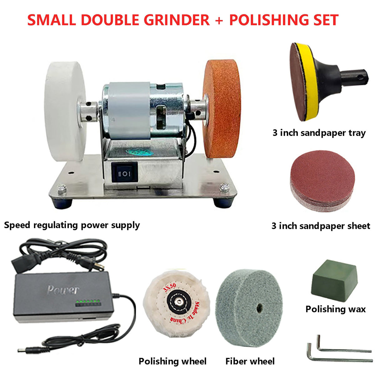 Multifunctional small grinder New electric bench grinder
