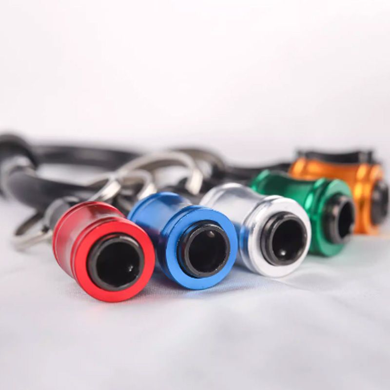 1/4" hex screwdriver bit holder key rings