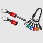 1/4" hex screwdriver bit holder key rings