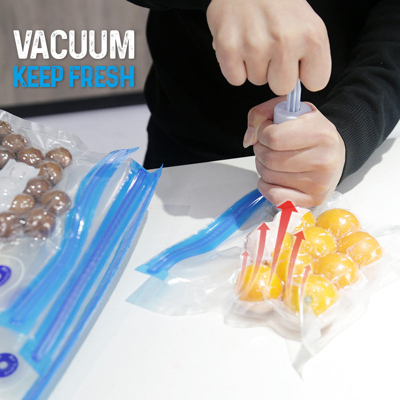 Kitchen vacuum sealing bag set