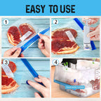 Kitchen vacuum sealing bag set