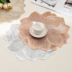 Lotus Shaped Heat Resistant and Washable Table MatSale at Reduced Price