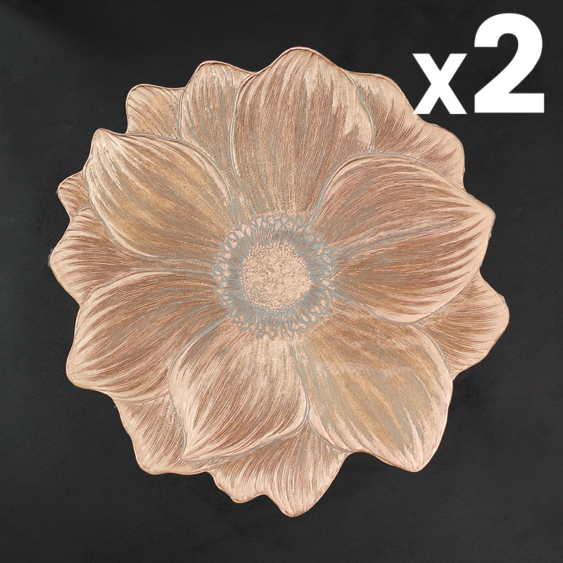 Lotus Shaped Heat Resistant and Washable Table MatSale at Reduced Price