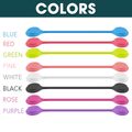 Magnetic cable ties with snap lock