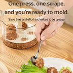 Transparent meatball maker
