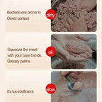 Transparent meatball maker
