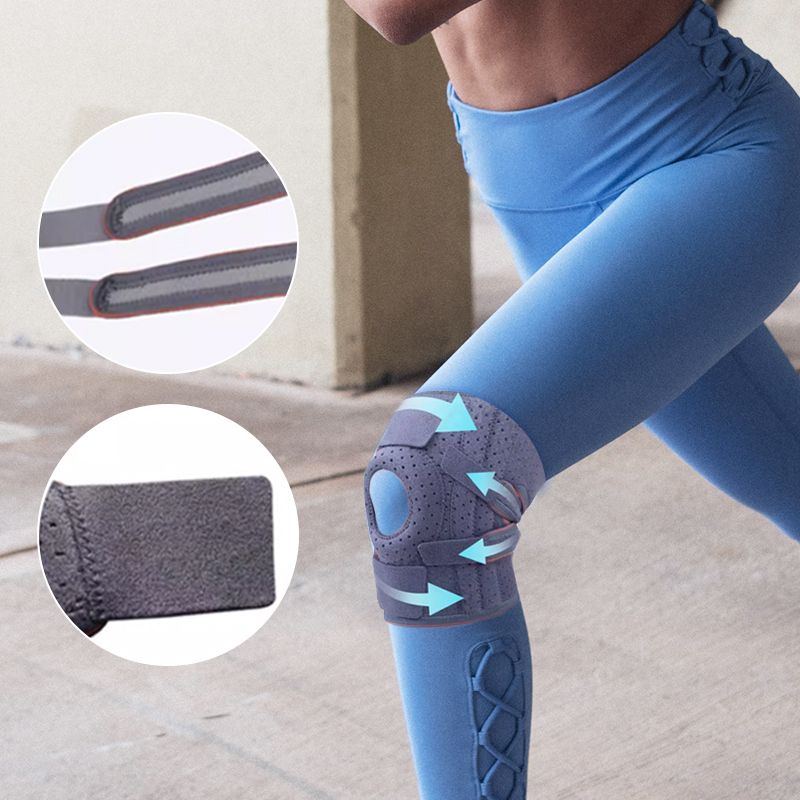 Professional compression pad for meniscus cover in the knee
