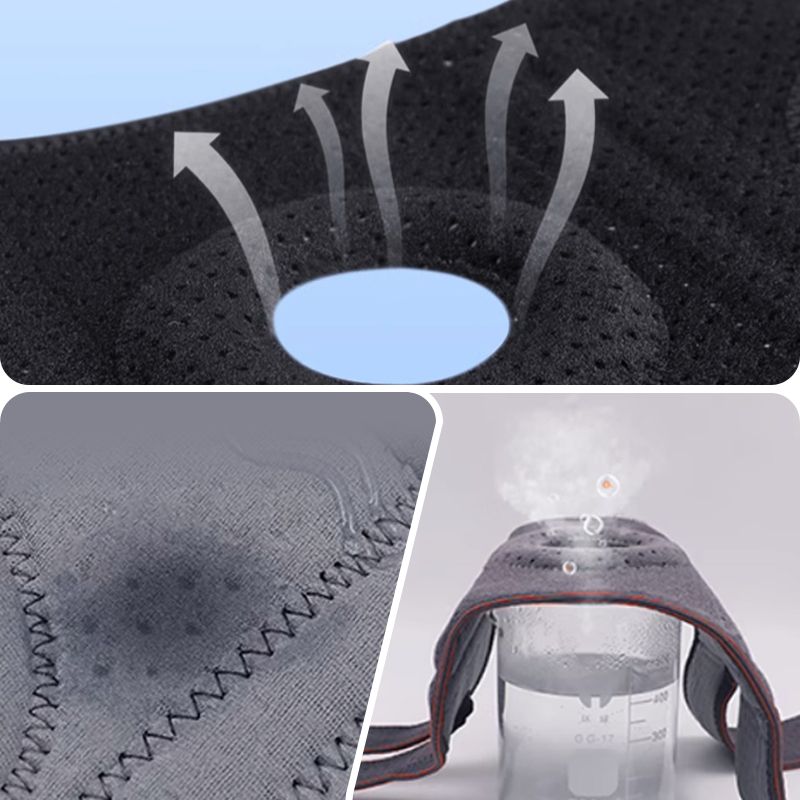 Professional compression pad for meniscus cover in the knee
