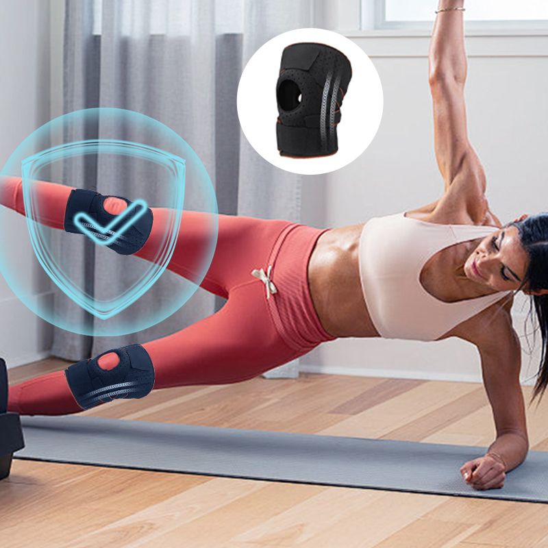 Professional compression pad for meniscus cover in the knee