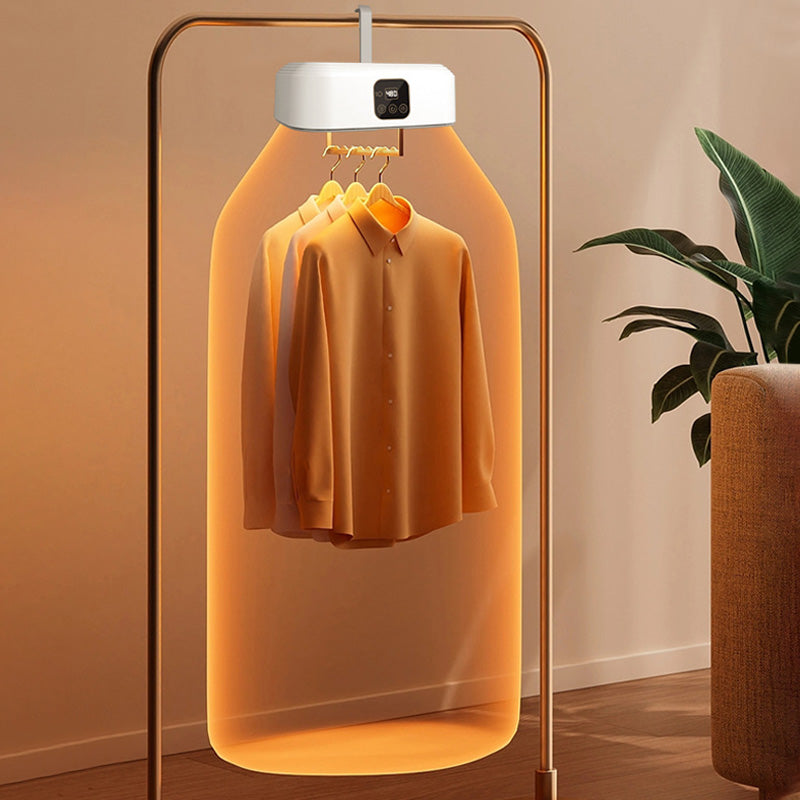 Portable and compact tumble dryer