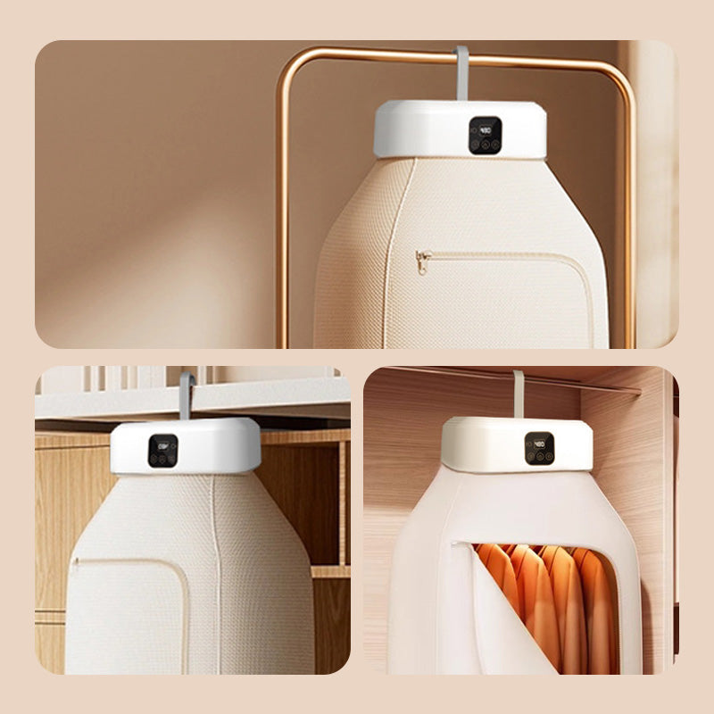 Portable and compact tumble dryer