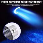 LED exhaust pipe tip – carbon fiber with heat resistant flame effect