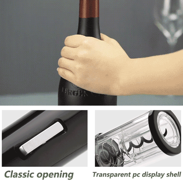Electric red wine bottle opener