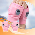 Intelligent heated fingerless gloves