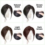 Partial fringe hairpiece