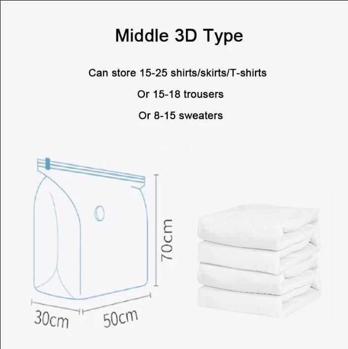 Vacuum storage bag