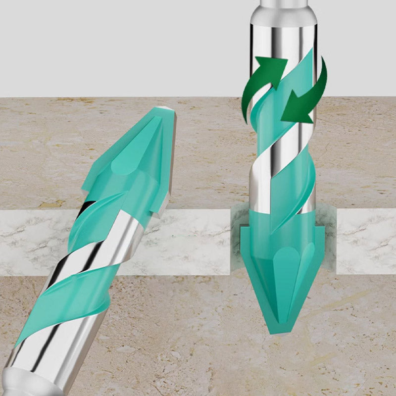 Eccentric Spiral Drill Set with High Strength