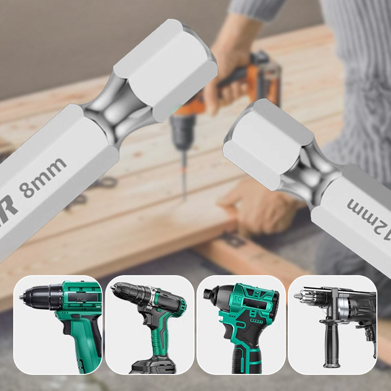 Eccentric Spiral Drill Set with High Strength
